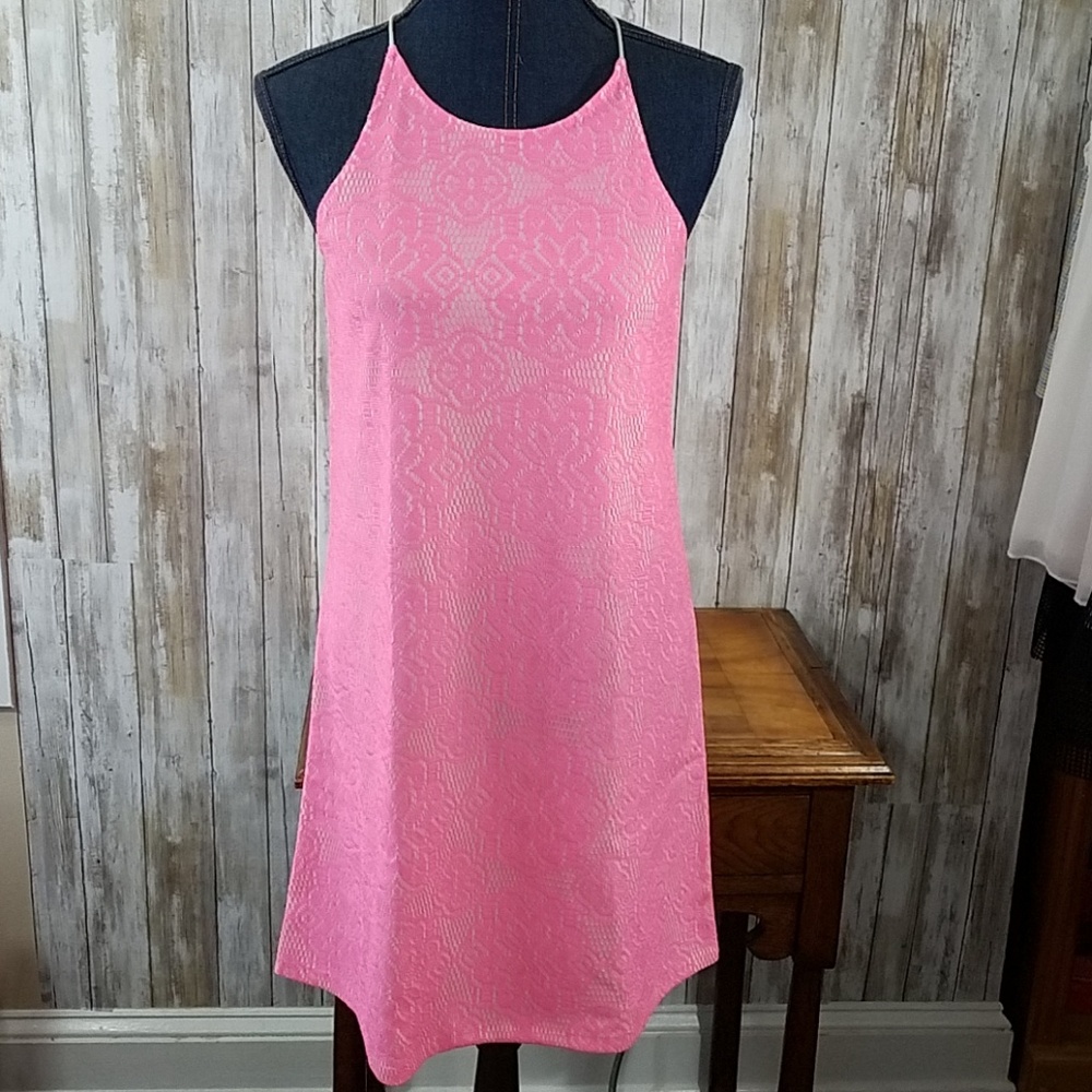 Love...Ady Lace Pinafore Dress